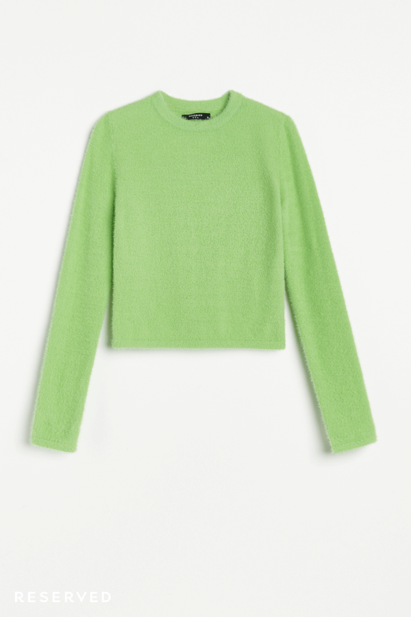 Reserved - Sweterek zielony
