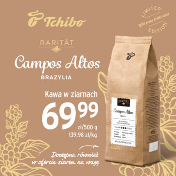 Campos Altos – nowa limitowana kawa Rarität prosto z Brazylii