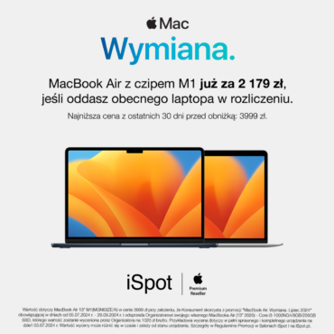 MacBook Air. Wymiana. w iSpot.