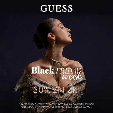 BLACK WEEK – 30% ZNIŻKI