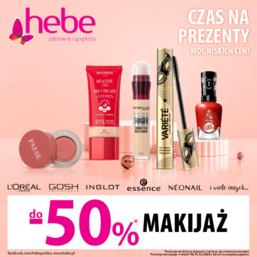 MAKIJAŻ do – 50%