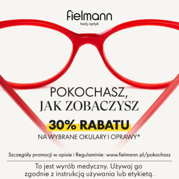 Walentynkowa promocja w salonie optycznym Fielmann