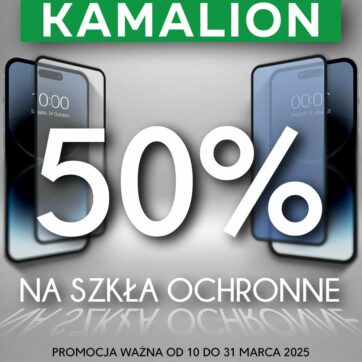 50% na szkła ochronne