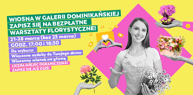 Wiosenne warsztaty w Galerii Dominikańskiej